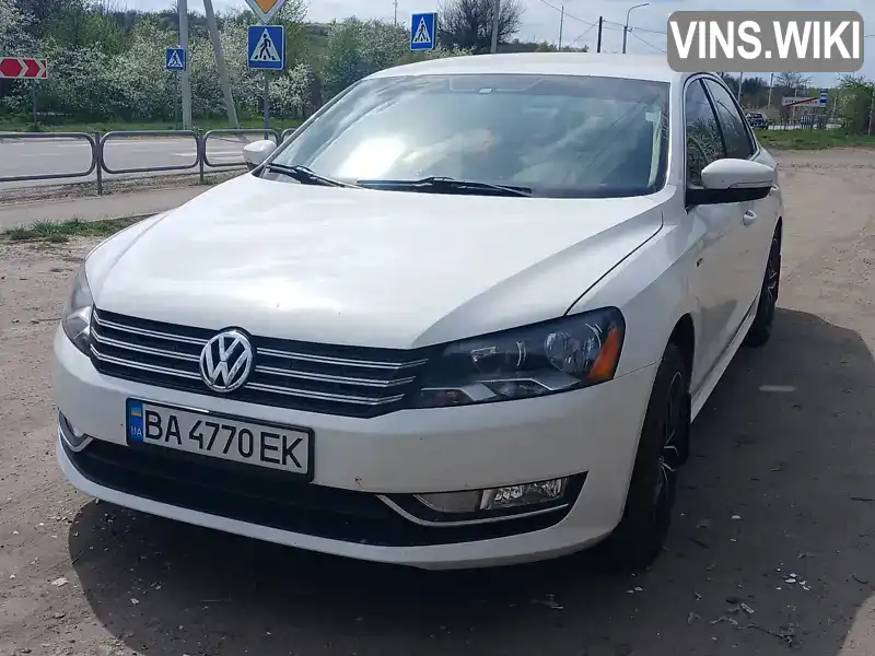 Седан Volkswagen Passat 2015 1.8 л. Автомат обл. Кировоградская, Александрия - Фото 1/7