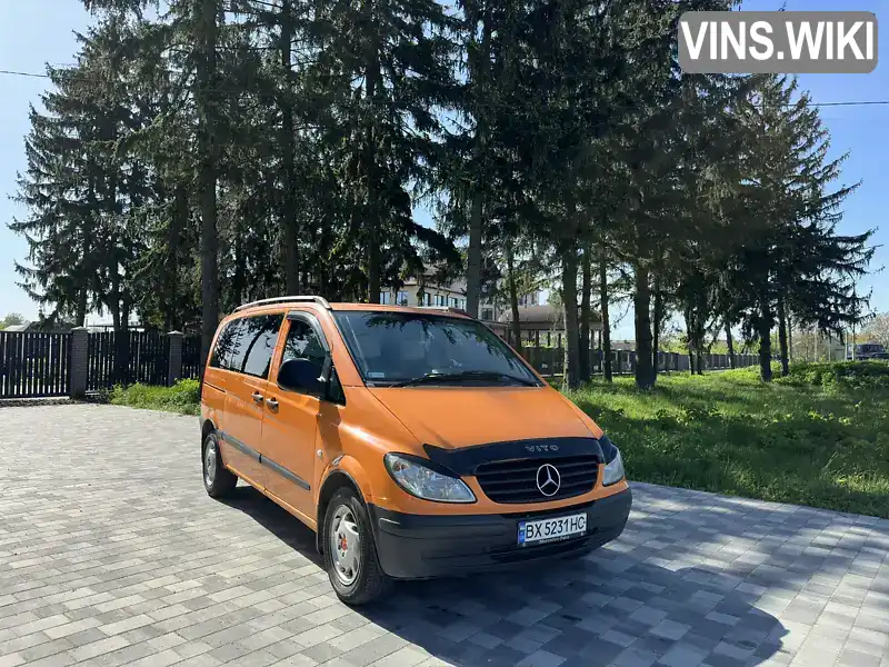 Мінівен Mercedes-Benz Vito 2007 2.15 л. Ручна / Механіка обл. Хмельницька, Старокостянтинів - Фото 1/21