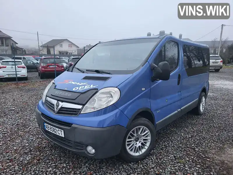 Мінівен Opel Vivaro 2007 2 л. Ручна / Механіка обл. Хмельницька, Хмельницький - Фото 1/21