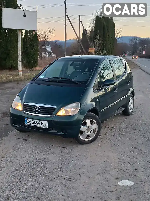 Хетчбек Mercedes-Benz A-Class 2002 1.69 л. Ручна / Механіка обл. Івано-Франківська, Косів - Фото 1/21