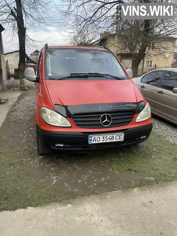 Мінівен Mercedes-Benz Vito 2007 2.15 л. Ручна / Механіка обл. Закарпатська, Тячів - Фото 1/5