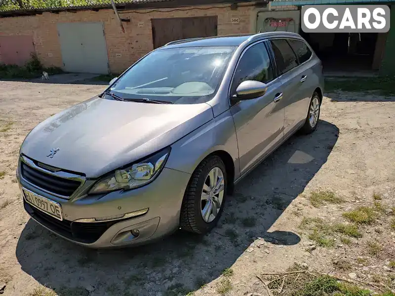 VF3LCBHZHES106820 Peugeot 308 2014 Універсал 1.6 л. Фото 1