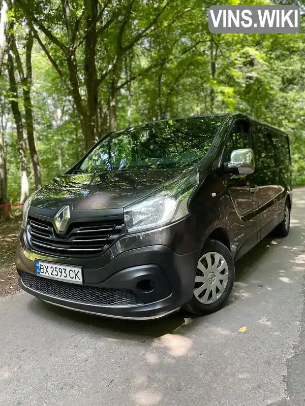 Мінівен Renault Trafic 2016 1.6 л. Ручна / Механіка обл. Хмельницька, Хмельницький - Фото 1/13