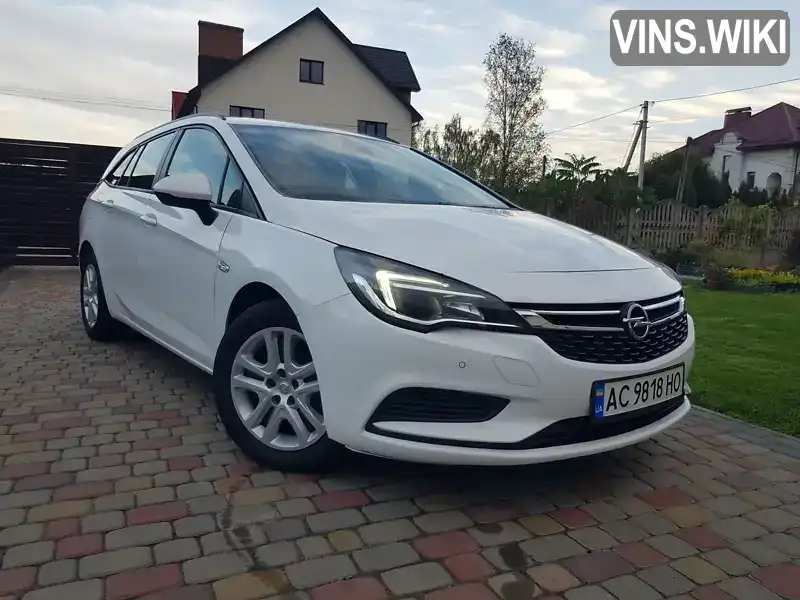 Універсал Opel Astra 2018 1.6 л. Ручна / Механіка обл. Волинська, Луцьк - Фото 1/21