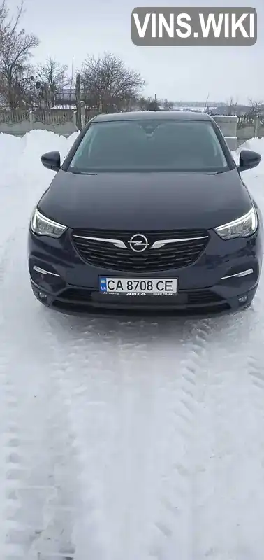 Позашляховик / Кросовер Opel Grandland X 2018 1.56 л. Автомат обл. Черкаська, Тальне - Фото 1/16