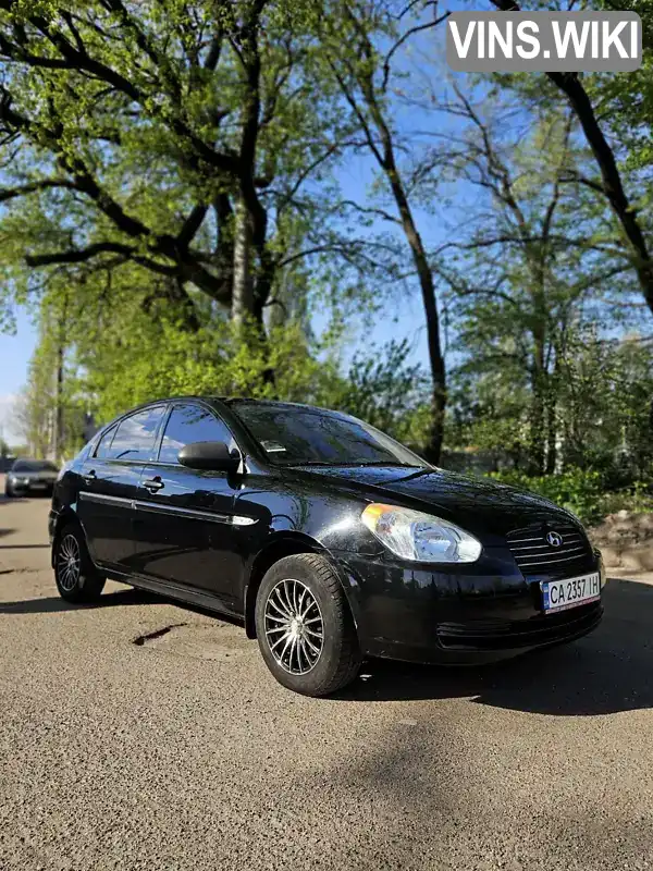 Седан Hyundai Accent 2008 1.4 л. Ручна / Механіка обл. Черкаська, Черкаси - Фото 1/9