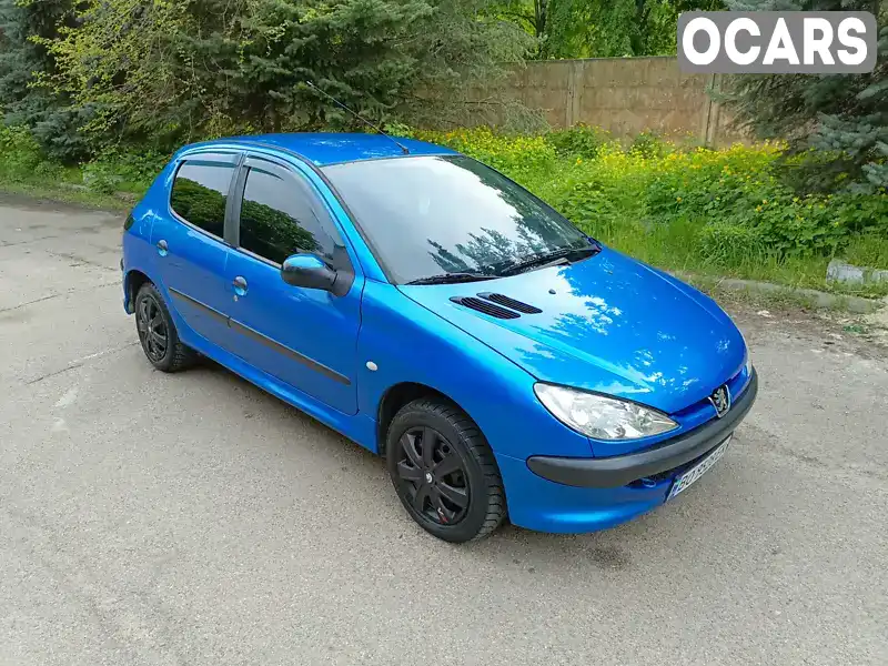 Хэтчбек Peugeot 206 2004 1.1 л. Ручная / Механика обл. Черкасская, Черкассы - Фото 1/21