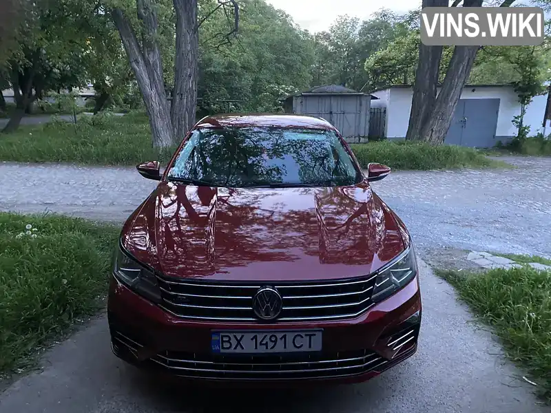 Седан Volkswagen Passat 2016 1.8 л. Автомат обл. Хмельницька, Кам'янець-Подільський - Фото 1/5