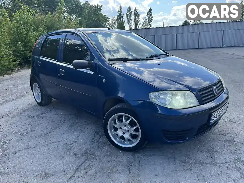 Хетчбек Fiat Punto 2003 1.2 л. Ручна / Механіка обл. Хмельницька, Дунаївці - Фото 1/21