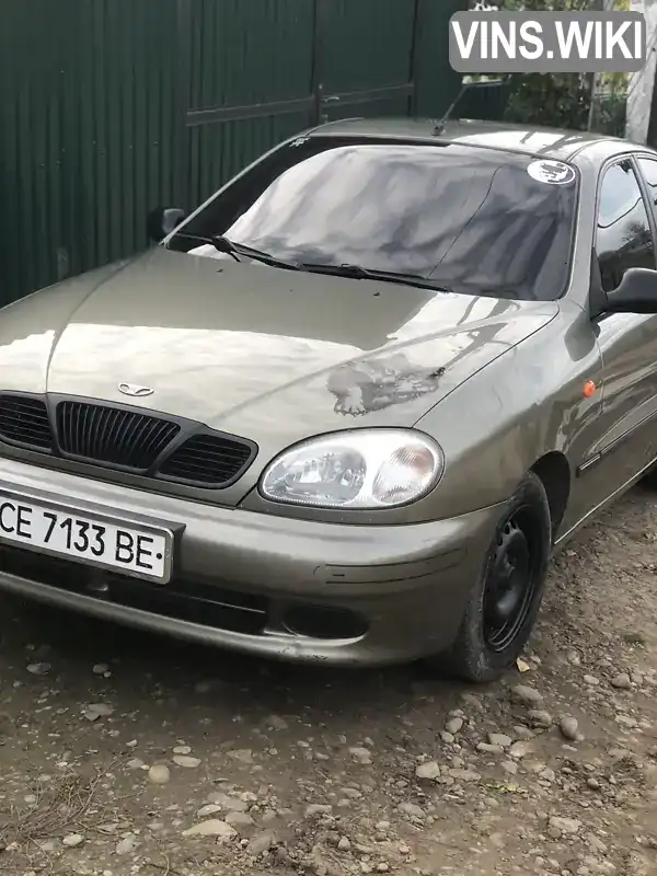 Седан Daewoo Lanos 2007 1.5 л. Ручна / Механіка обл. Чернівецька, Кіцмань - Фото 1/12