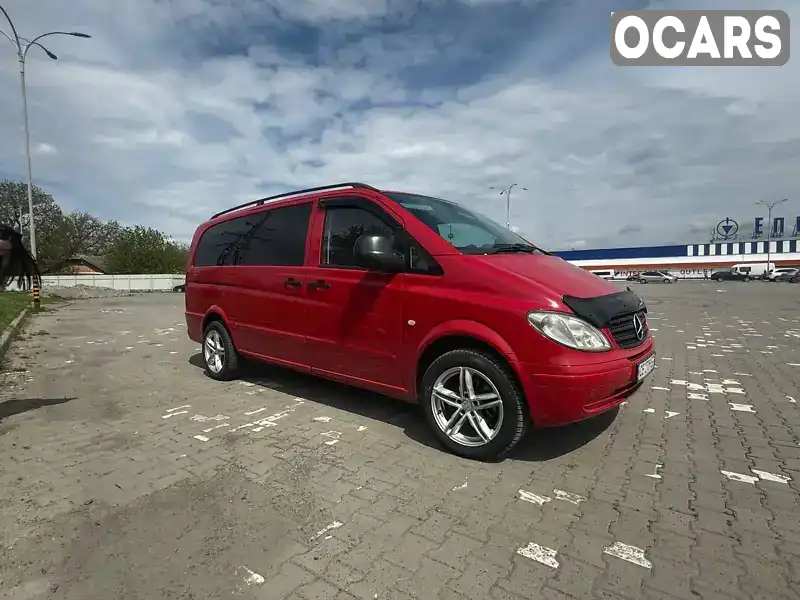 Мінівен Mercedes-Benz Vito 2008 2.2 л. Ручна / Механіка обл. Чернівецька, Кіцмань - Фото 1/10