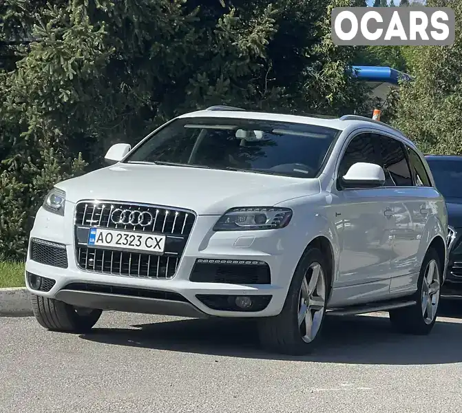 Внедорожник / Кроссовер Audi Q7 2013 3 л. Автомат обл. Закарпатская, Рахов - Фото 1/18