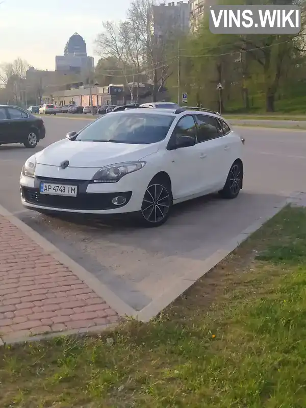 Універсал Renault Megane 2012 1.5 л. Ручна / Механіка обл. Запорізька, Запоріжжя - Фото 1/21