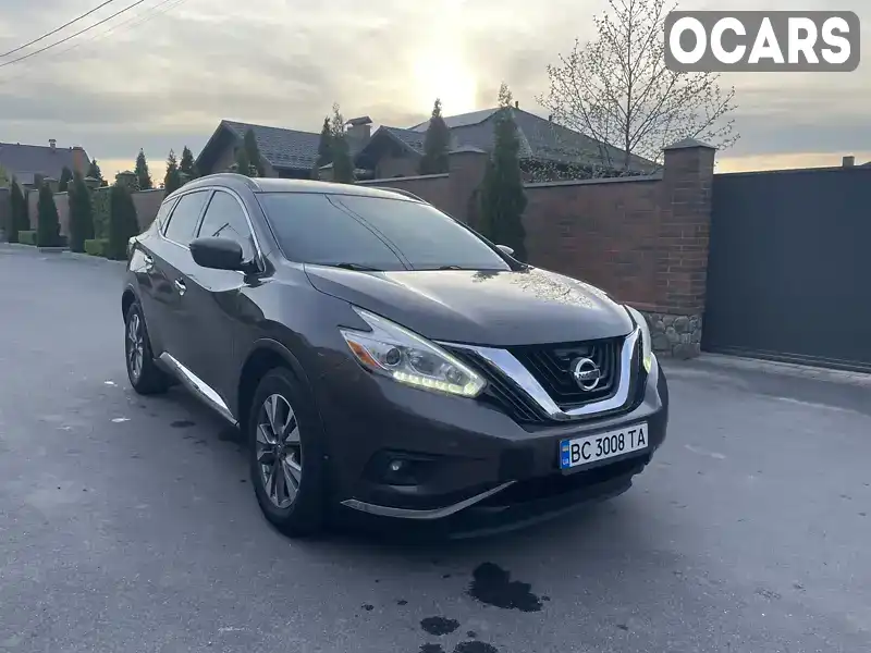 Позашляховик / Кросовер Nissan Murano 2016 3.5 л. Варіатор обл. Вінницька, Вінниця - Фото 1/17