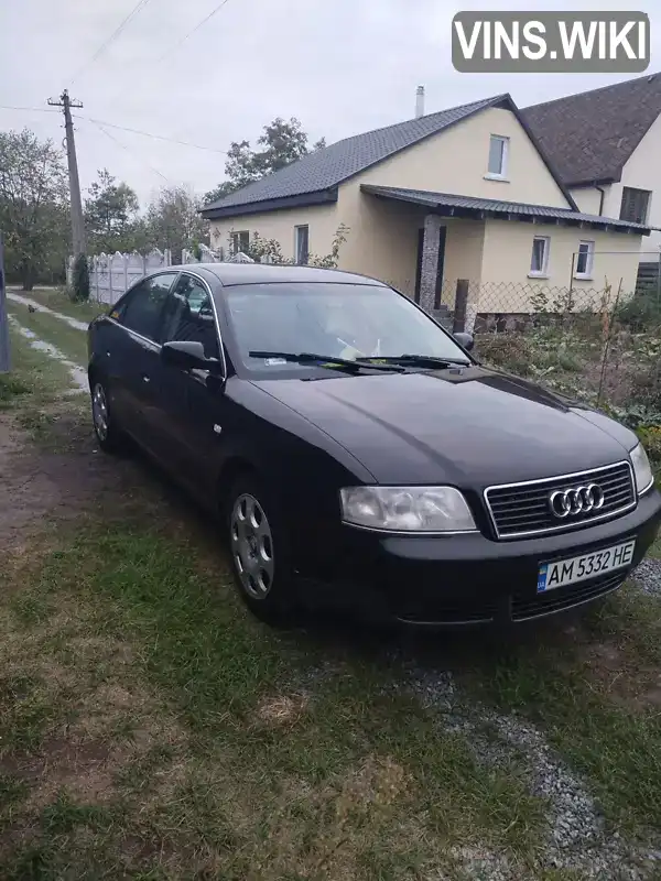 Седан Audi A6 2003 2.5 л. Автомат обл. Житомирська, Житомир - Фото 1/21