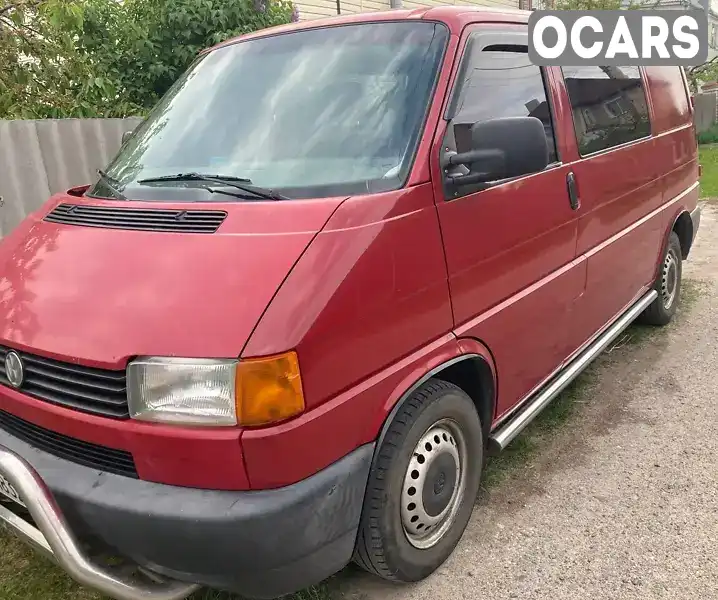 Мінівен Volkswagen Transporter 1999 1.9 л. Ручна / Механіка обл. Полтавська, Полтава - Фото 1/9