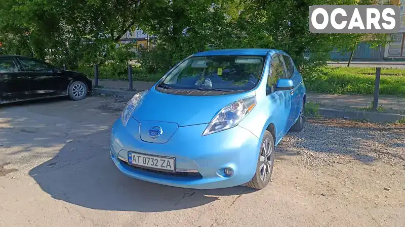 1N4AZ0CP3FC319425 Nissan Leaf 2015 Хетчбек  Фото 1