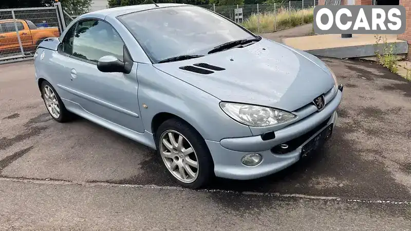 Кабріолет Peugeot 206 2003 1.59 л. Ручна / Механіка обл. Чернівецька, Чернівці - Фото 1/15