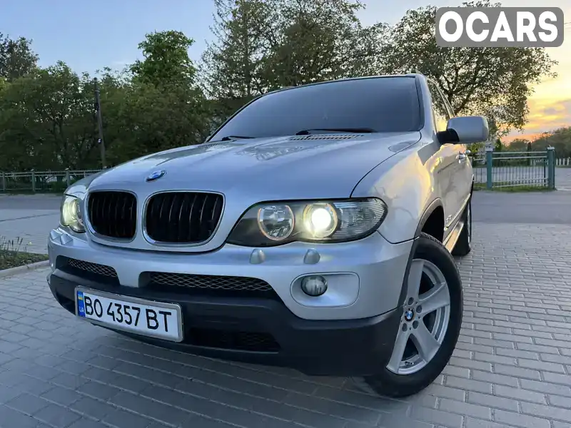 Позашляховик / Кросовер BMW X5 2004 3 л. Автомат обл. Тернопільська, Кременець - Фото 1/21