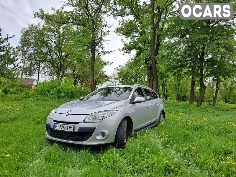 Універсал Renault Megane 2010 1.46 л. Ручна / Механіка обл. Полтавська, Гадяч - Фото 1/12