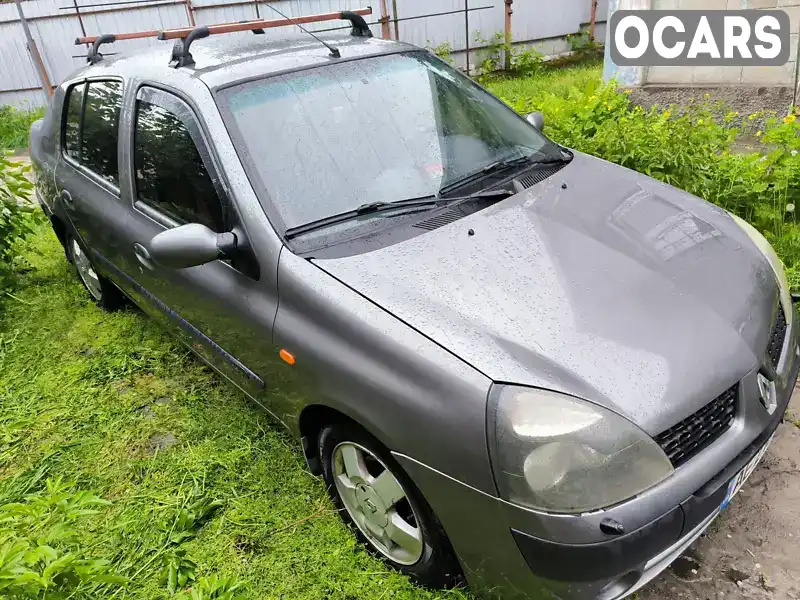 Седан Renault Clio Symbol 2003 1.4 л. Ручна / Механіка обл. Дніпропетровська, Кам'янське (Дніпродзержинськ) - Фото 1/13