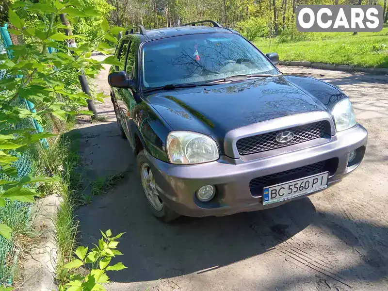 Позашляховик / Кросовер Hyundai Santa FE 2004 2 л. Ручна / Механіка обл. Львівська, Соснівка - Фото 1/10