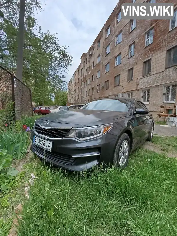 Седан Kia Optima 2017 2.36 л. Автомат обл. Полтавська, Полтава - Фото 1/9