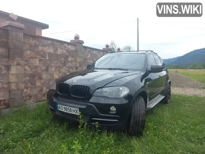 Позашляховик / Кросовер BMW X5 2007 3 л. Автомат обл. Закарпатська, Тячів - Фото 1/13