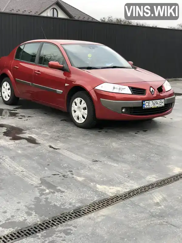 Седан Renault Megane 2006 1.46 л. Ручна / Механіка обл. Чернівецька, Чернівці - Фото 1/21