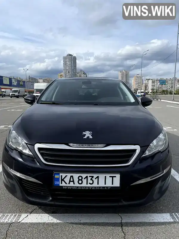 Універсал Peugeot 308 2015 1.56 л. Ручна / Механіка обл. Київська, Київ - Фото 1/21