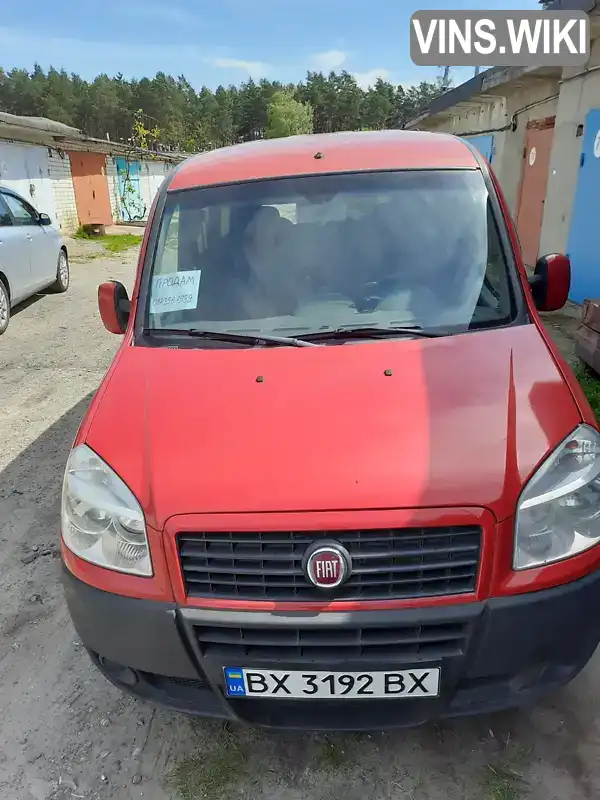 Мінівен Fiat Doblo 2005 1.3 л. Ручна / Механіка обл. Хмельницька, Нетішин - Фото 1/7