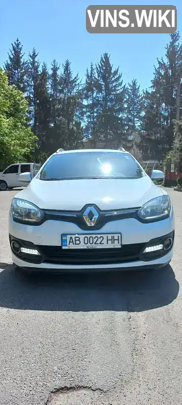 Універсал Renault Megane 2015 1.5 л. Ручна / Механіка обл. Вінницька, Тульчин - Фото 1/12