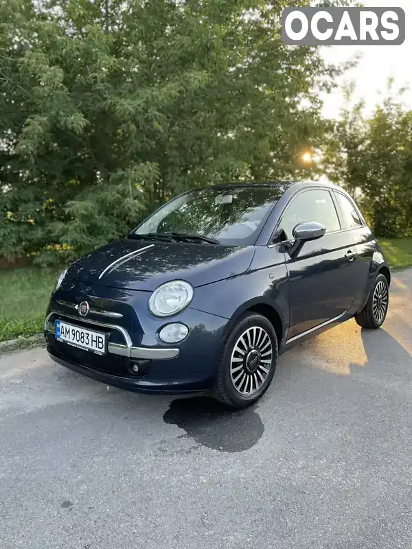 Хетчбек Fiat 500 2008 1.2 л. Робот обл. Житомирська, Бердичів - Фото 1/15