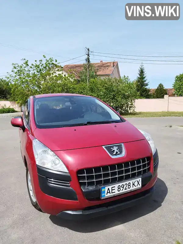 Позашляховик / Кросовер Peugeot 3008 2011 1.6 л. Ручна / Механіка обл. Дніпропетровська, Кривий Ріг - Фото 1/10