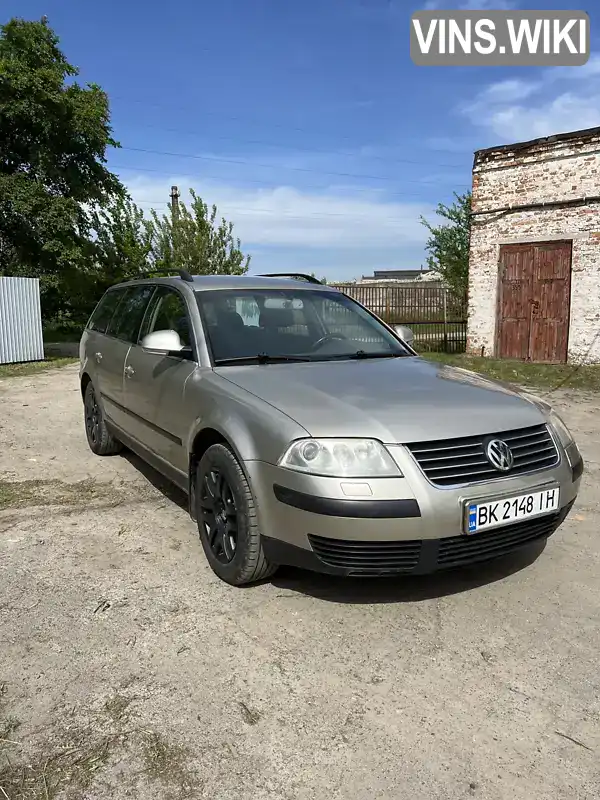 Універсал Volkswagen Passat 2003 1.78 л. Ручна / Механіка обл. Рівненська, Костопіль - Фото 1/16