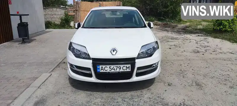 Ліфтбек Renault Laguna 2014 1.5 л. Ручна / Механіка обл. Волинська, Луцьк - Фото 1/9