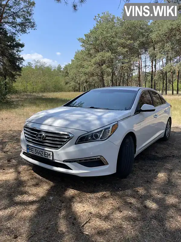 Седан Hyundai Sonata 2015 2.4 л. Автомат обл. Миколаївська, Миколаїв - Фото 1/17