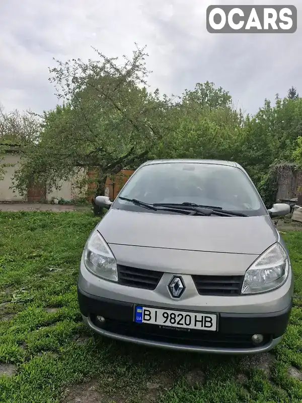 Минивэн Renault Scenic 2005 1.6 л. Ручная / Механика обл. Полтавская, Миргород - Фото 1/10