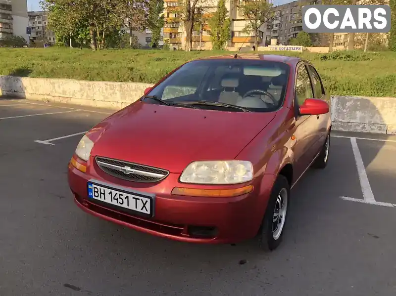 Седан Chevrolet Aveo 2005 1.5 л. Ручна / Механіка обл. Одеська, Одеса - Фото 1/12