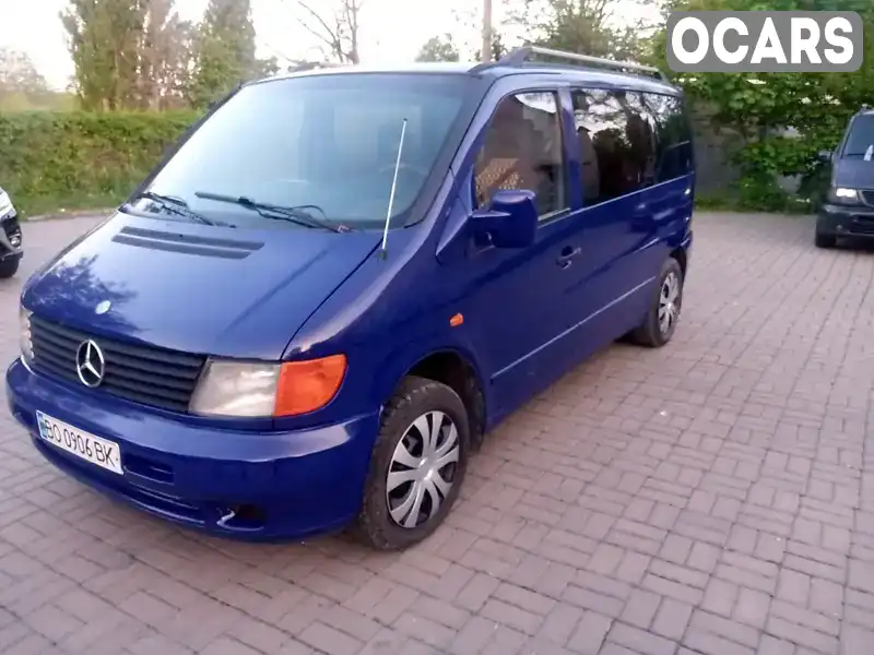 Мінівен Mercedes-Benz Vito 2000 2.15 л. Ручна / Механіка обл. Тернопільська, Гусятин - Фото 1/16