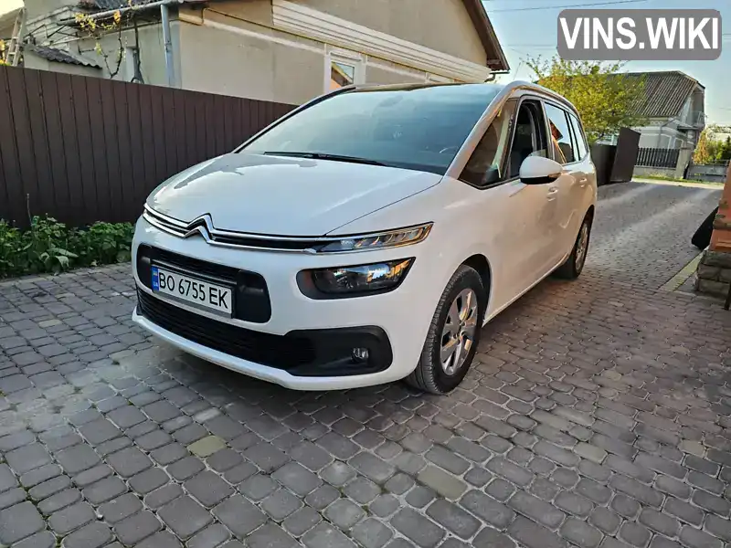 Мікровен Citroen C4 Picasso 2016 1.56 л. Ручна / Механіка обл. Тернопільська, Гусятин - Фото 1/21