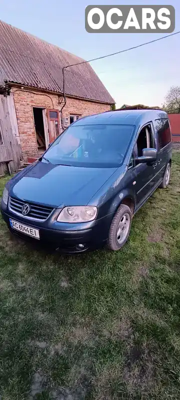 Мінівен Volkswagen Caddy 2007 1.98 л. Ручна / Механіка обл. Волинська, Нововолинськ - Фото 1/19