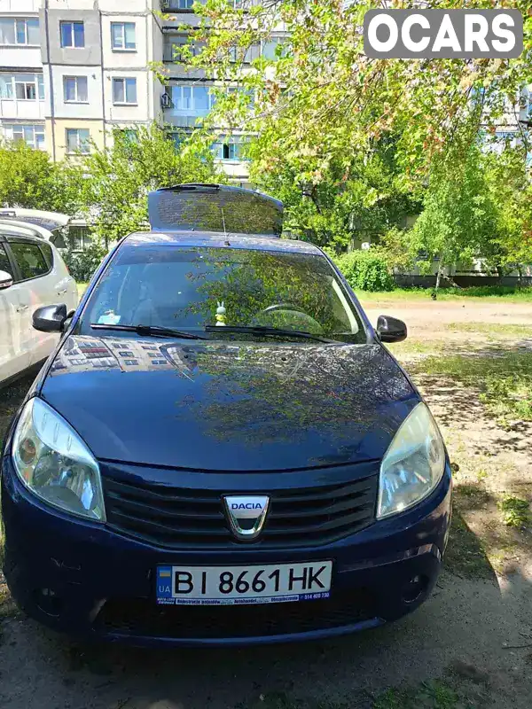 Хетчбек Dacia Sandero 2008 1.4 л. Ручна / Механіка обл. Полтавська, Горішні Плавні (Комсомольськ) - Фото 1/9