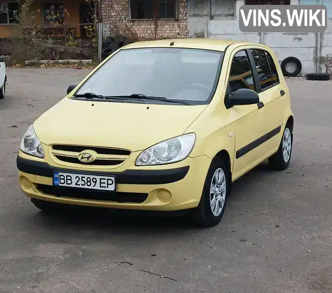 Хетчбек Hyundai Getz 2005 1.1 л. Ручна / Механіка обл. Київська, Київ - Фото 1/21