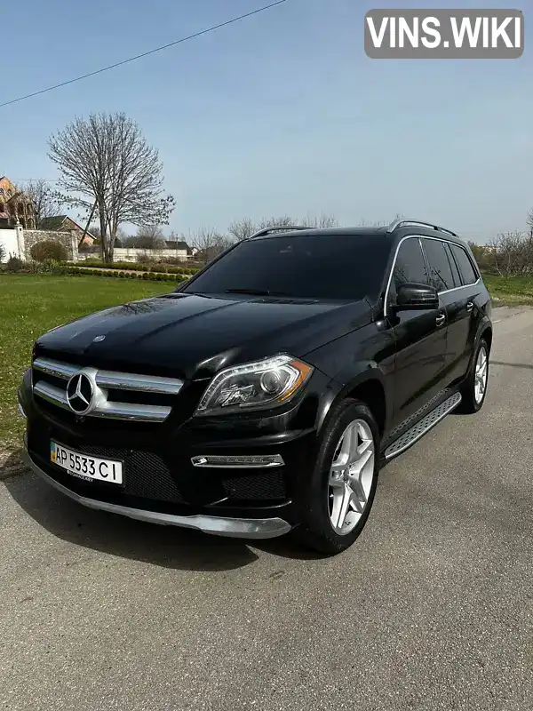 4JGDF7DE1DA168515 Mercedes-Benz GL-Class 2013 Позашляховик / Кросовер 4.66 л. Фото 2