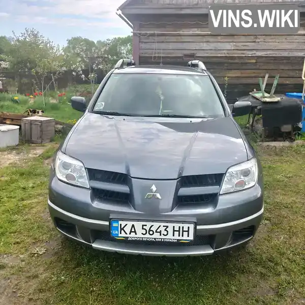 Позашляховик / Кросовер Mitsubishi Outlander 2005 2 л. Ручна / Механіка обл. Київська, Київ - Фото 1/4