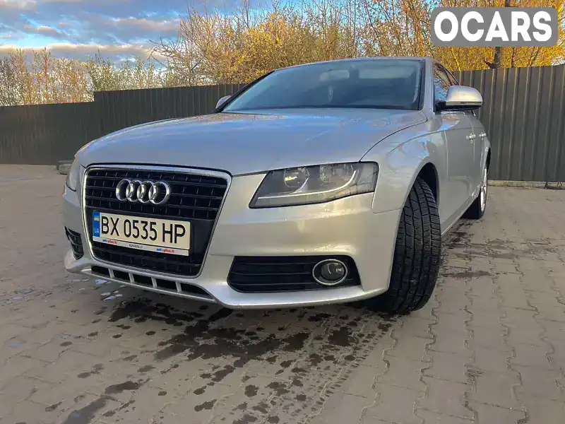 Седан Audi A4 2008 1.8 л. Ручна / Механіка обл. Хмельницька, Красилів - Фото 1/16