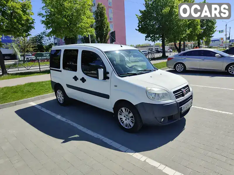 Мінівен Fiat Doblo 2008 1.9 л. Ручна / Механіка обл. Хмельницька, Хмельницький - Фото 1/12