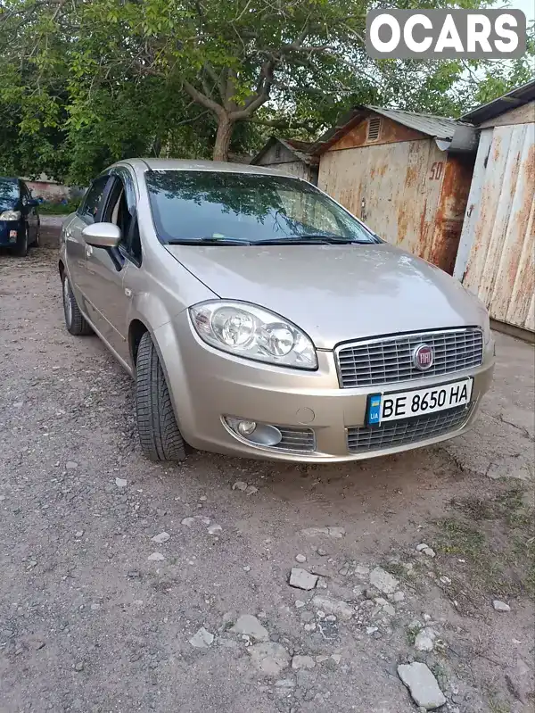 Седан Fiat Linea 2008 1.37 л. Ручна / Механіка обл. Миколаївська, Миколаїв - Фото 1/8