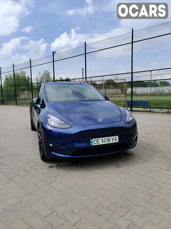 Позашляховик / Кросовер Tesla Model Y 2022 null_content л. Автомат обл. Чернівецька, Чернівці - Фото 1/21